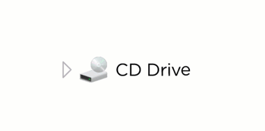 CD drive icon